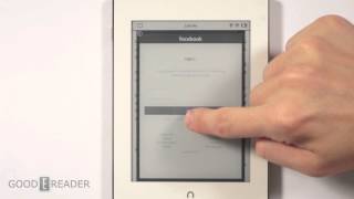 How to access the hidden web browser on the Nook Glowlight Plus