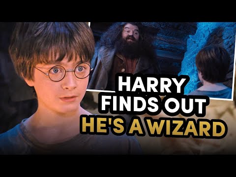 Harry Finds Out He's a Wizard | Philosopher's Stone