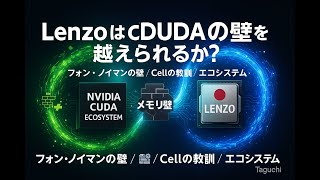 NVIDIA牙城に挑む日本の革新Lenzoと「Cellの教訓」戦略:フォン・ノイマンの壁を破るか?