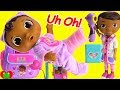 Baby Cece Broke Leg Doc McStuffins Rescue First Responders Backpack