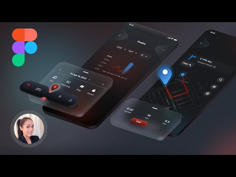 UI Design a Maps app in Figma - Full course thumbnail