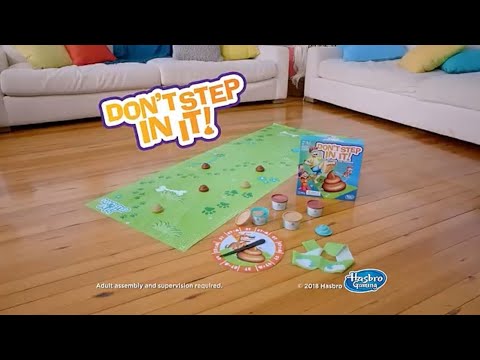 2018 - Hasbro Gaming Don't Step In It Official Commercial