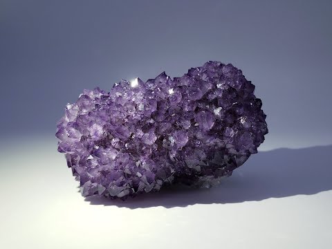 Quartz var. Amethyst from Catalán Grande Quarry, Artigas Department, Uruguay