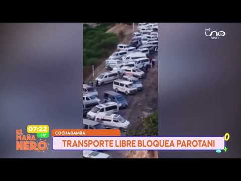 Carreteras de Cochabamba bloqueadas: Policía espera instrucciones mientras la medida continúa