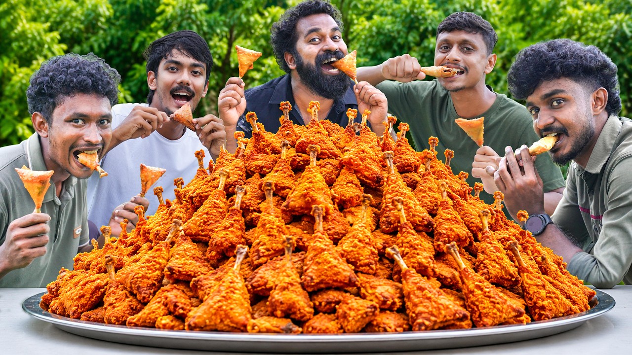 CHICKEN SAMOSA Recipe | Crispy & Fried | Village Style Indian Street Food