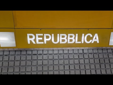 (Walkthrough) Stazione REPUBBLICA (M3 Metro Milano)