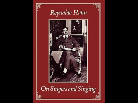 Reynaldo Hahn on Women's Chest Voice
