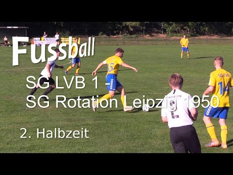 Fussball:  SG LVB 1 vs SG Rotation Leipzig 1950