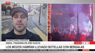 🔴 SE CONOCIÓ LA CAUSA DEL INCENDIO EN UN BAR DE UN CENTRO DE ESQUÍ EN SUIZA