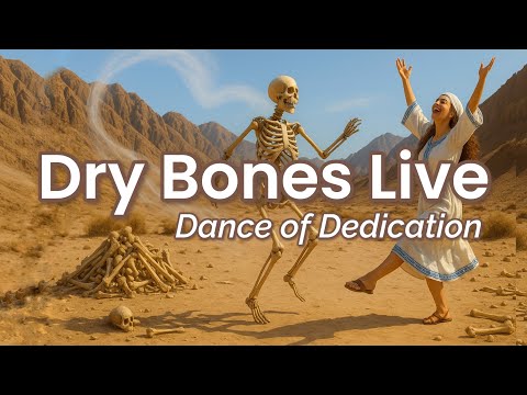 Dry Bones Live! | Dance of Dedication | Official Lyric