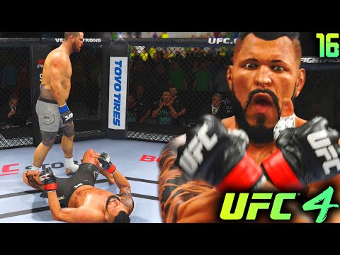 EA Sports UFC 4 Career Mode EP. 16 - Won Without Landing A Punch! UFC 4 Career Mode Gameplay