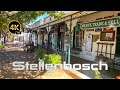 City Walk in 4k | Dorpstraat Stellenbosch, South Africa