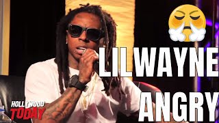 Lil Wayne Gets Frustrated At Question About His Lyrical Substance