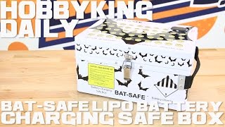Bat-Safe LiPo Battery Charging Safe Box