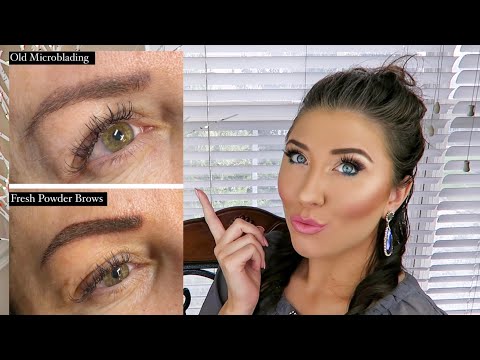 MICROBLADING vs POWDER BROWS | Why I Would Never Get Microblading - Permanent Makeup Artist Advice!