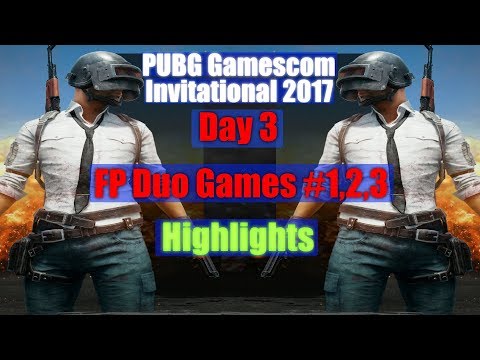 Pubg Invitational 2017 - Day 3 Highlights - Gamescom
