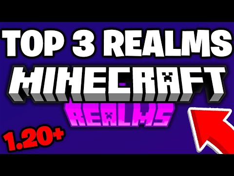 🔥Ultimate MCPE 1.20 Realms Top 3 (REALM CODE)🔥