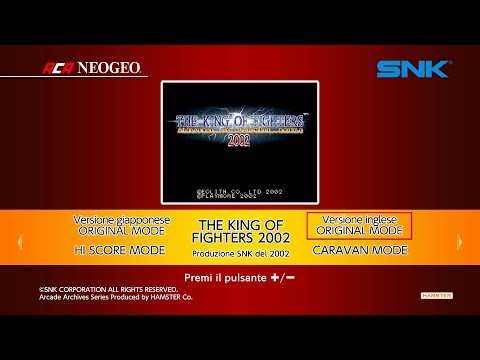 ACA NEOGEO The King of Fighters 2002 (Switch) First Look on Nintendo Switch - YouTube