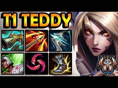 T1 Teddy KAISA vs LUCIAN [ ADC ] Patch 11.1 Ranked Challenger Korea ✅