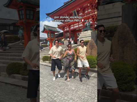 Gozando en 🇯🇵 Kyoto! nos vemos en Osaka 9 de Agosto ❤️🇵🇪