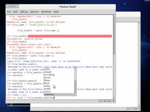 Python 35 Reading From Files