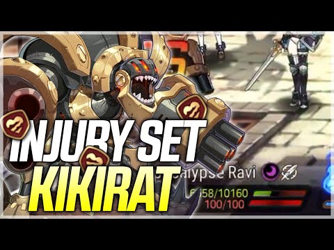 INJURY KIKIRAT in GUILDWAR (100% WIN with KIKIRAT lol) - Epic Seven