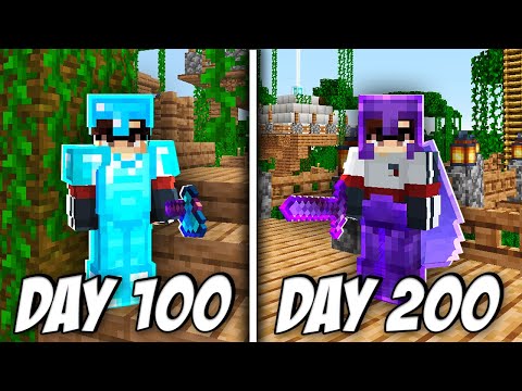 I survived 200 Days in JUNGLE ONLY biome in Minecraft Hardcore (Hindi)