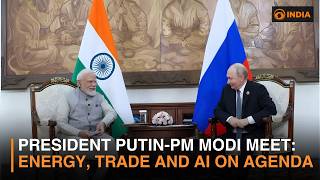 India-Russia Ties: President Putin-PM Modi Bilateral Meeting Takes Centre Stage