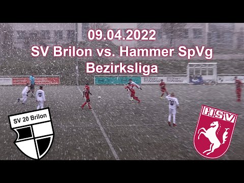 SV Brilon D1 vs. Hammer SpVg D1  --  Bezirksligaspiel  --  09.04.2022