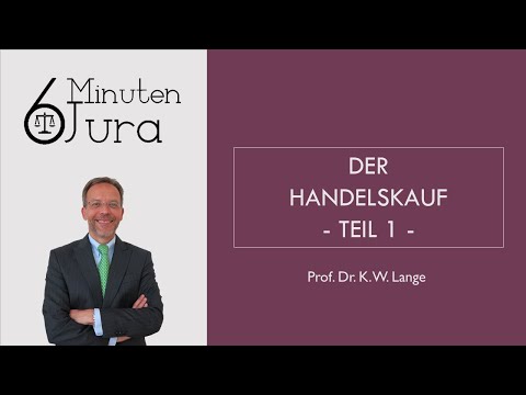 Der Handelskauf - Teil 1