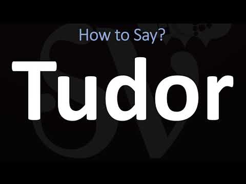 How to Pronounce Tudor? (CORRECTLY)