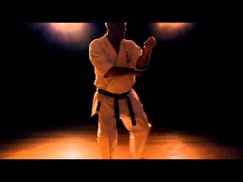 Adaptive karate's Tekki/Niahanchi- Sandan, performed by John Johnston