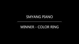 WINNER - 컬러링 (COLOR RING) (Piano Tutorial)