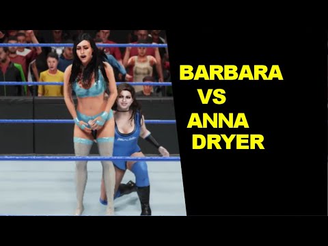 WWE 2K19 Barbara vs Anna Dryer - Knockout Match
