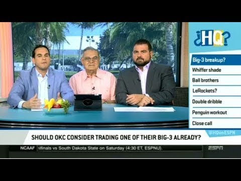 Highly Questionable Today 12/12/2017 - Should OKC Consider Trading One Of Their Big-3 Already?