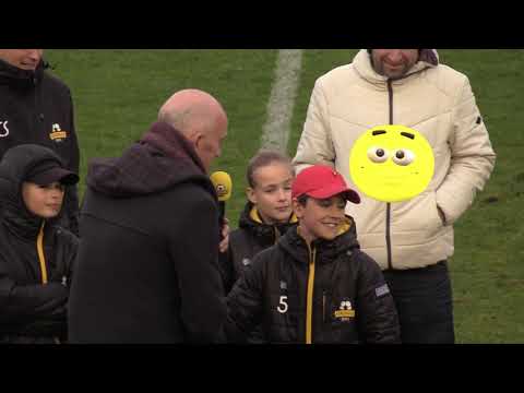 JO 11-1 wint bezoek wedstrijd Nederlands Efltal