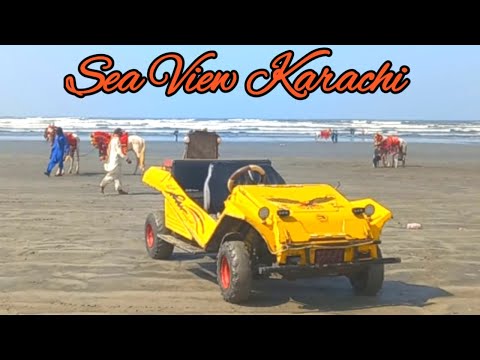 Sea View Beach Karachi | The Best Sea Point In Karachi | Places To Visit ln Karach | Noor e Azal