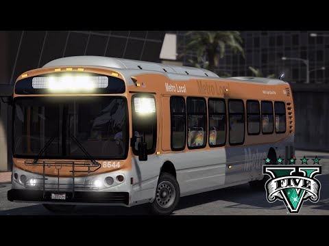 GTA 5: LSPDFR Chase Me #7 - NABI 45C-LFW