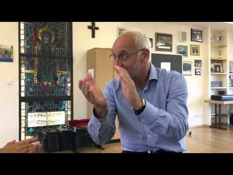 Vorsingen bei Domkapellmeister Roland Büchner - ein kleiner Einblick