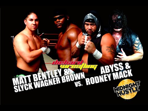 Rodney Mack & Abyss vs Slyck Wagner Brown & Matt Bentley (May 2005) - NWA Cyberspace Wrestling