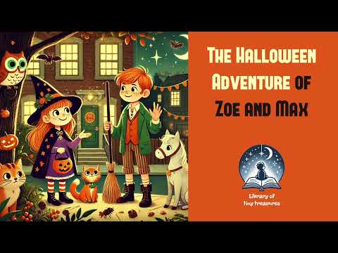 The Halloween Adventure of Zoe and Max | Magical Animal Friends | Halloween Story for Kids