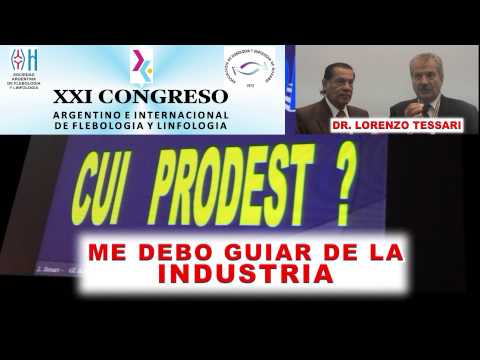 Palabras del Prof. Tessari en el XXI Congreso Argentino de Flebologia