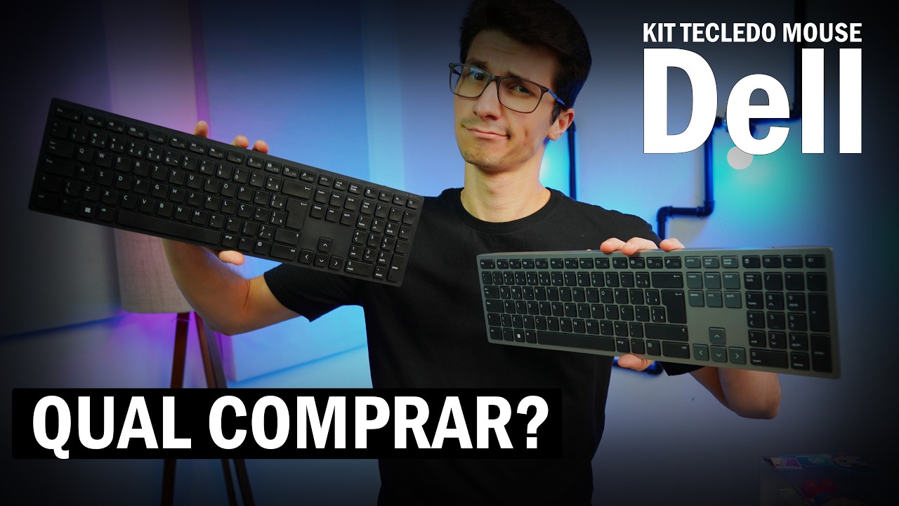 Kit Teclado Mouse DELL KM7321w ou KM5221w? QUAL Kit de Teclado e Mouse SEM FIO COMPRAR?