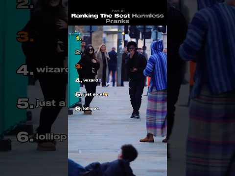 Ranking The Best Harmless Pranks (Part 2)