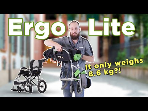 Stockhalter für Rollstuhl Karma Life & Mobility Ergo Lite 2