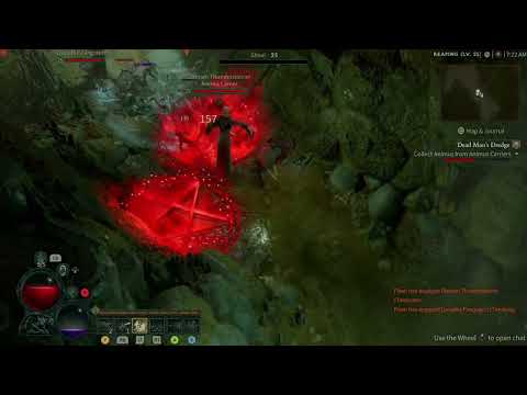 Rouge Hunter DPS Build + Marksman Spam Rapid Fire + Caltrops - Hit Hard, Evade, Repeat - Diablo 4