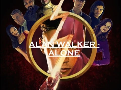 The Flash ⚡ - Alone - Alan Walker