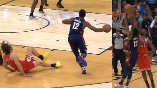 De'Andre Hunter FILTHY ankle breaker on Josh Giddey then dunks on Patrick Williams