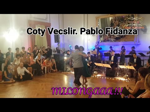 Al ritmo de milonga Coty Vecslir, Pablo Fidanza y orquesta Sans Souci