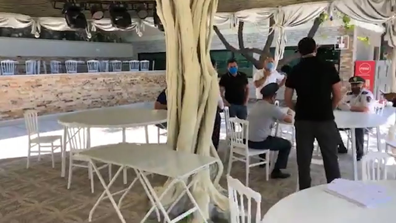 Հայտնի հարսանիքի հետքերով. ոստիկանությունը Պտղնիի ժամանցային կենտրոններից մեկում է